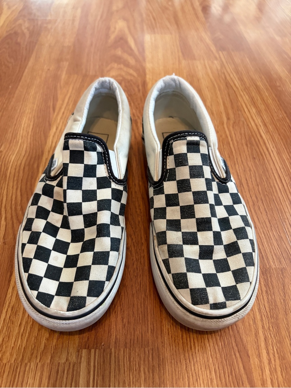 Vans Classic Slip-On Checkerboard Shoes – Women’s 7 / Men’s 5.5